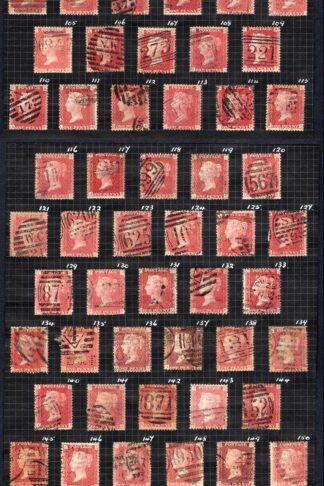 SG44 Penny Plate set of 150 plate 71/224 (no 77 of course) well above average