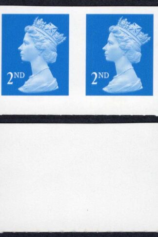 SG2039ab 2nd Self-Adhesive IMPERF PAIR (4mm gap) Cat 100 pounds