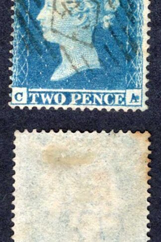 SG19 2d Star (CA) Plate 4 Wmk Small Crown Perf 16 Cat 75 pounds