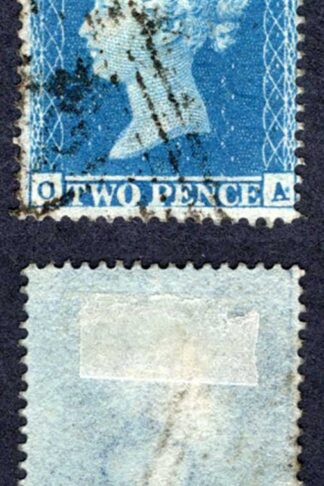SG19 2d Star (OA) Plate 4 Wmk Small Crown Perf 16 Cat 75 pounds