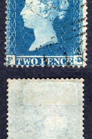 SG19 2d Star (FD) Plate 4 Wmk Small Crown Perf 16 Cat 75 pounds