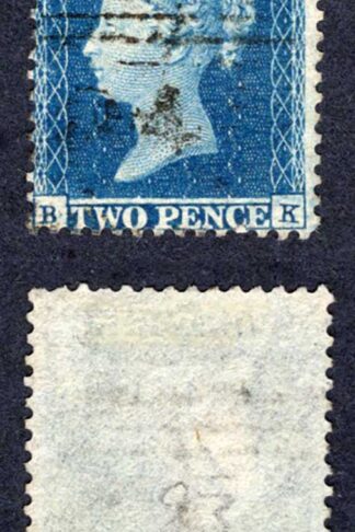 SG23 2d Star (BK) Plate 4 Wmk Small Crown Perf 14 Cat 180 pounds
