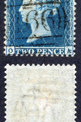 SG23 2d Star (OA) Plate 4 Wmk Small Crown Perf 14 Cat 180 pounds