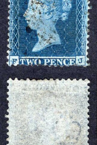SG23 2d Star (FJ) Plate 4 Wmk Small Crown Perf 14 Cat 180 pounds