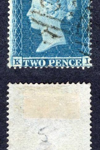 SG20a 2d Star (KI) Plate 5 Wmk Small Crown Perf 16 SUPERB Used Cat 350 pounds