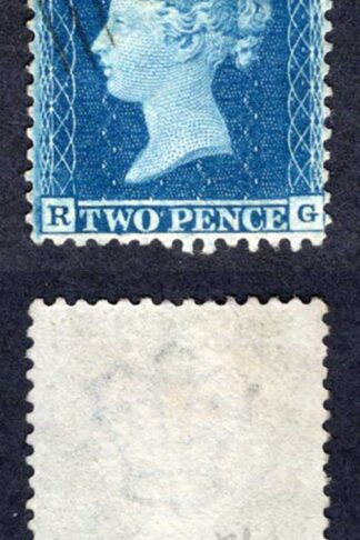 SG34 2d Star (RG) Plate 5 Wmk Large Crown Perf 14 SUPERB USED Cat 50 pounds
