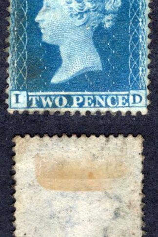 SG34 2d Star (ID) Plate 5 Wmk Large Crown Perf 14 Cat 50 pounds