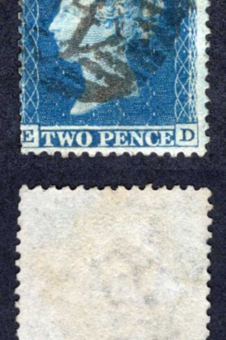 SG34 2d Star (ED) Plate 5 Wmk Large Crown Perf 14 Cat 50 pounds