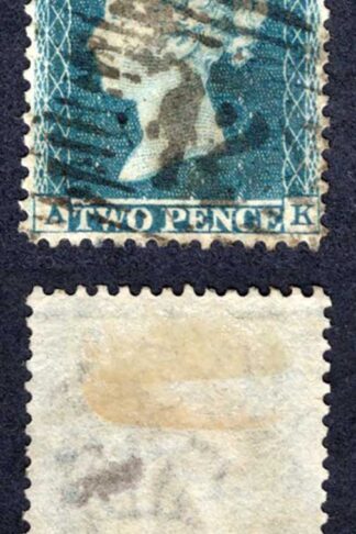 SG34 2d Star (AK) Plate 5 Wmk Large Crown Perf 14 Cat 50 pounds