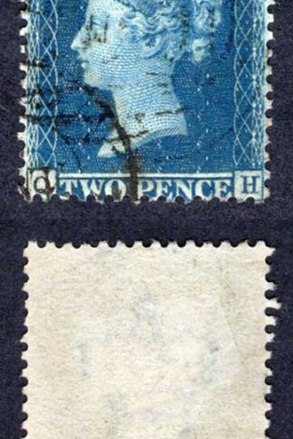 SG35 2d Star (QH) Plate 6 Wmk Large Crown Perf 14 Cat 50 pounds