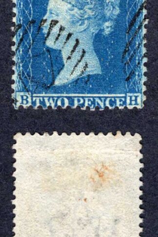 SG35 2d Star (BH) Plate 6 Wmk Large Crown Perf 14 Cat 50 pounds