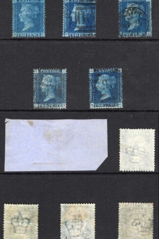 SG45/7 2d Plates Set of 7 Fine used Cat 262 pounds