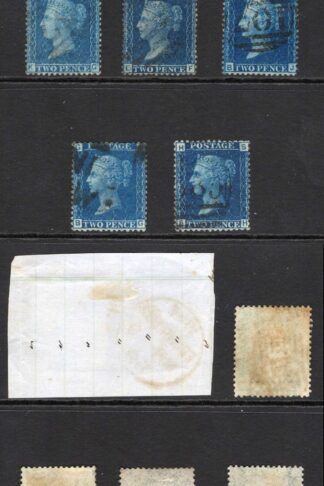 SG45/7 2d Plates Set of 7 Fine used Cat 262 pounds