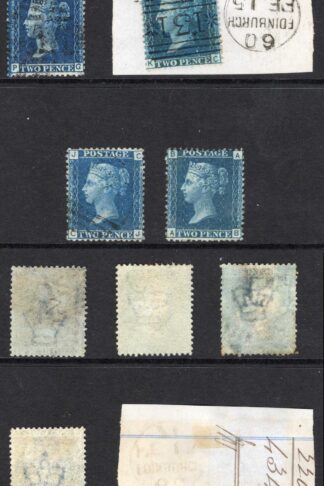 SG45/7 2d Plates Set of 7 Fine used Cat 262 pounds