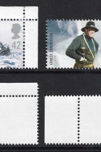 SG2363 42p 2003 Extreme Endeavours TRIAL With SILVER Head and Value U/M
