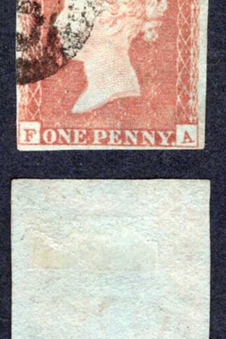 1841 Penny Red (FA) Fine Four Margins