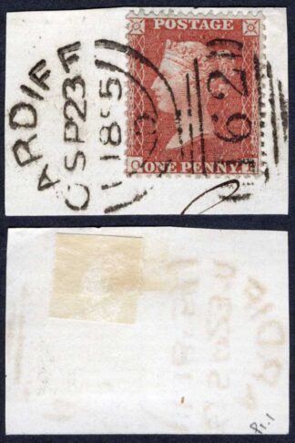 Penny Star (OF) Very Fine Cardiff Sideways Duplex on Piece