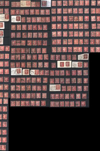 SG43 GREAT Lot of Penny Plates (362 stamps) a few faults but overall Fine