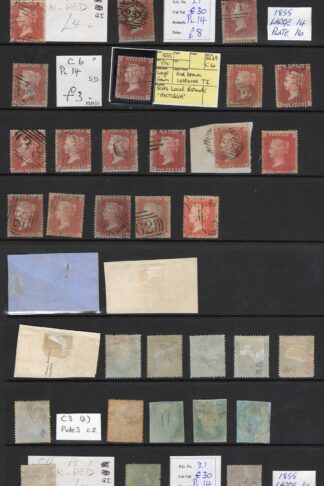 Penny STAR Selection mostly Blue paper (31 stamps)