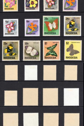 Rhodesia SG489/508 Set of 20 U/M