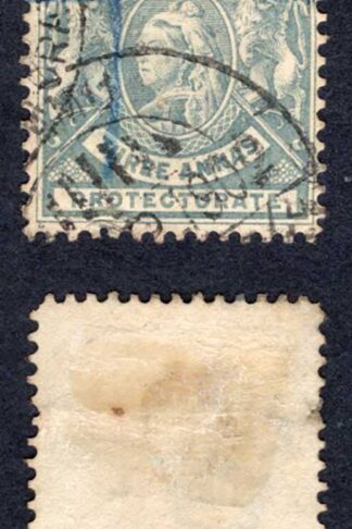 British East Africa Company SG69 3a Grey used Cat 18 pounds