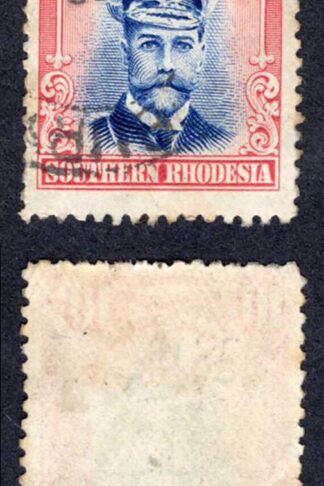 Southern Rhodesia SG9 10d Admiral used Cat 65 pounds
