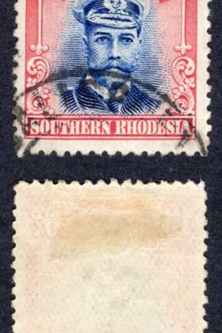 Southern Rhodesia SG9 10d Admiral used Cat 65 pounds