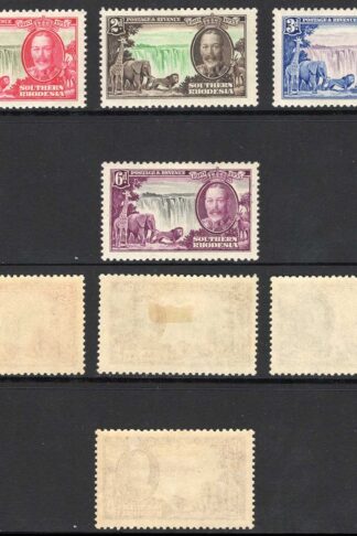 Southern Rhodesia SG31/34 Silver Jubilee M/M Cat 30 pounds