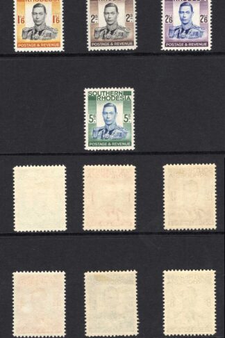 Southern Rhodesia SG40/52 1937 Set of 13 M/M Cat 85 pounds