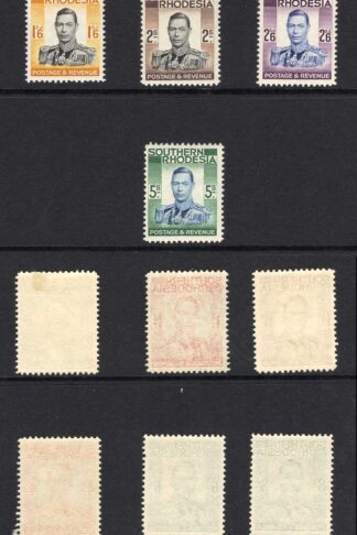 Southern Rhodesia SG40/52 1937 Set of 13 M/M Cat 85 pounds