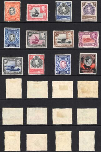 KUT SG131/150c KGVI Set of 20 M/M Fresh Colours Cat 300 pounds