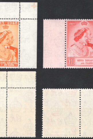 KUT SG157/9 1948 Silver Wedding Set U/M Cat 51 pounds