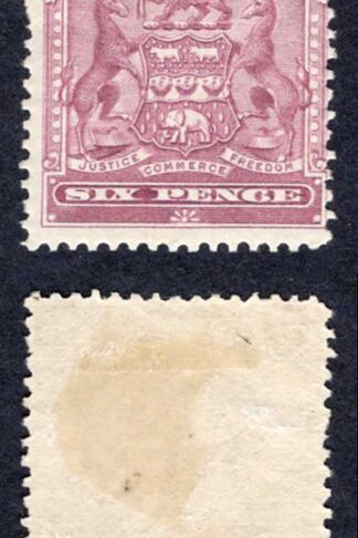 Rhodesia SG83 6d Olive M/M (hinge remainder) Cat 30 pounds