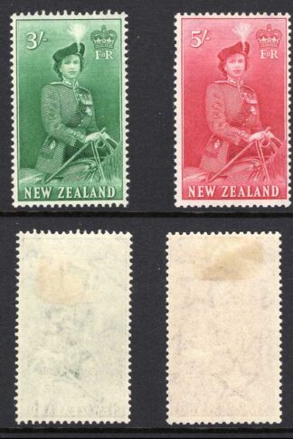 New Zealand SG733d/36 1953 Top Values M/M Cat 133 pounds
