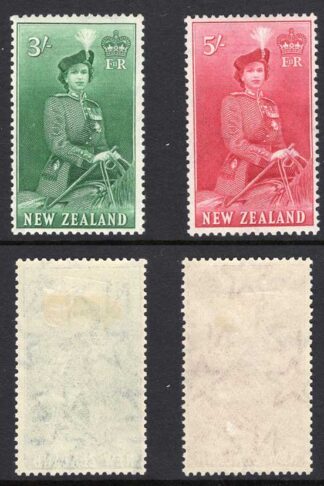 New Zealand SG733d/36 1953 Top Values M/M Cat 133 pounds