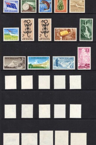 New Zealand SG781/802 1960 Set of 23 U/M Cat 60 pounds