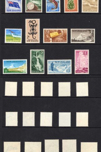 New Zealand SG781/802 1960 Set of 23 U/M Cat 60 pounds