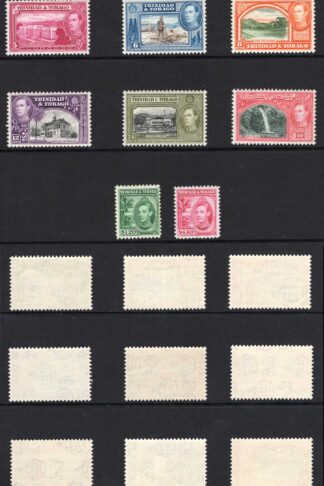Trinidad and Tobago SG246/56 1938 Set of 14 U/M Cat 130 pounds