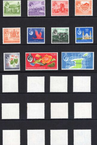 Trinidad and Tobago SG284/97 1960 Set of 15 U/M Cat 70 pounds