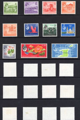 Trinidad and Tobago SG284/97 1960 Set of 15 M/M Cat 70 pounds