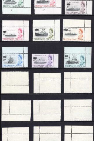 Tristan Da Cunha SG158/69 Set of 12 U/M