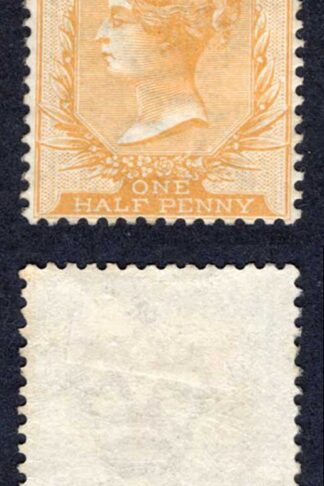 Malta SG18 1/2d Orange-yellow Wmk CA M/M Cat 42 pounds