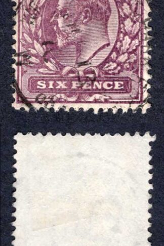 KEVII SG248 6d Dull purple/chalky used Cat 12 pounds