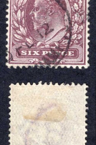 KEVII Spec M33(2) 6d Reddish Purple DLR Fluorescent Ink used  Cat  28 pounds