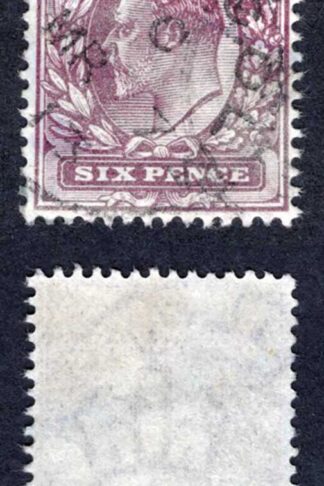 KEVII SG300 6d Dark purple Somerset house CDS Cat 28  pounds