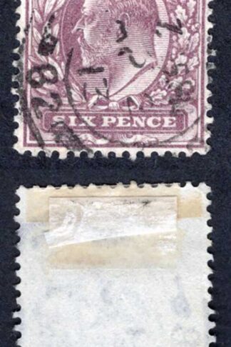 KEVII Spec M33A(1) 6d Dull Purple used  Cat  22 pounds