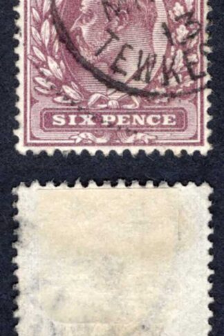 KEVII SG248 6d Dull purple/chalky DLR used Cat 12 pounds
