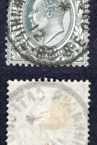 KEVII SG305 7d Slate-grey Somerset House used Cat 15 pounds