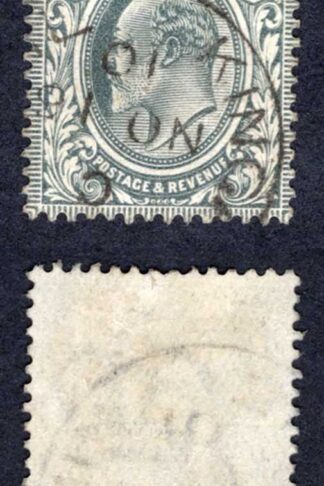 KEVII SG305 7d Slate-grey Somerset House used Cat 15 pounds