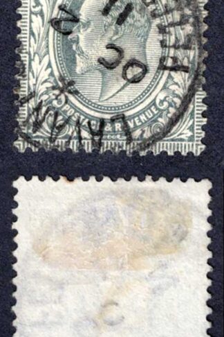 KEVII SG305 7d Slate-grey Somerset House used Cat 15 pounds